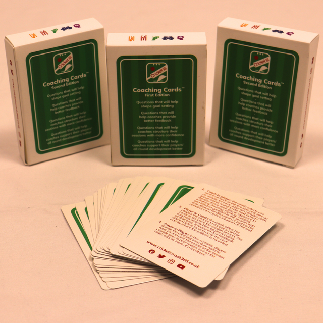 Cricket Coach 365 Coaching Cards