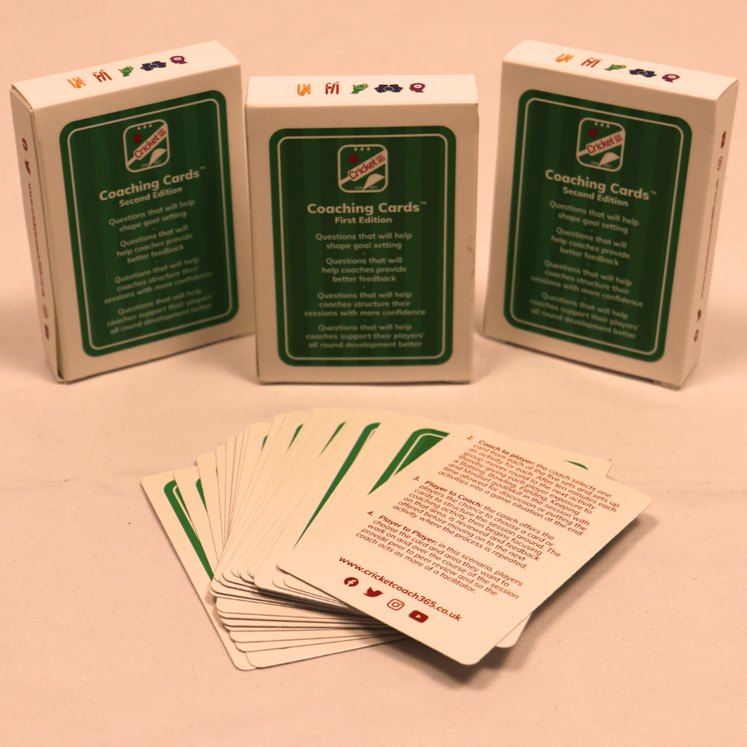 Cricket Coach 365 Coaching Cards