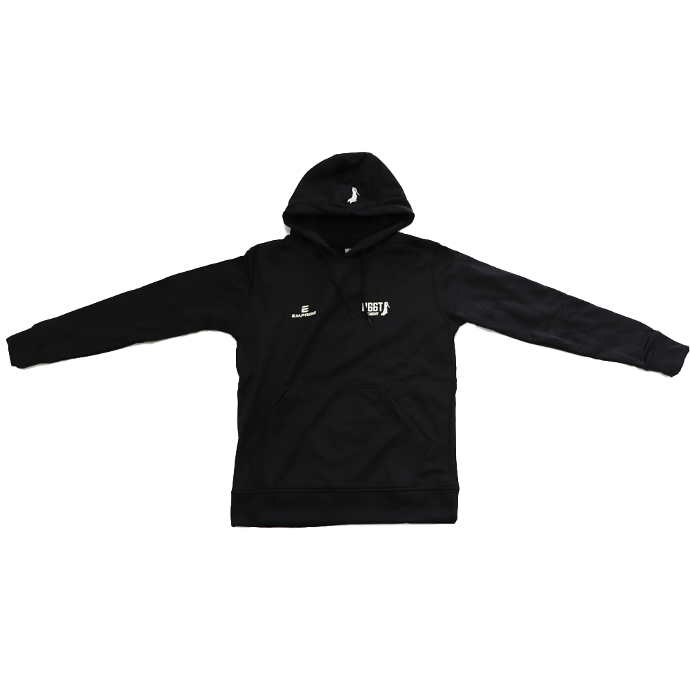 R66T Academy Junior Black Cricket Hoodie