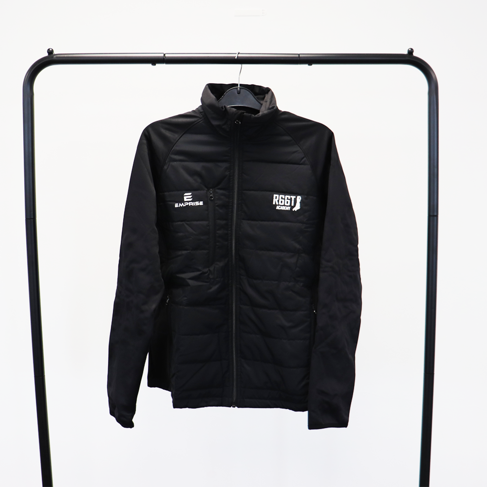 R66T Academy Junior Black Cricket Jacket