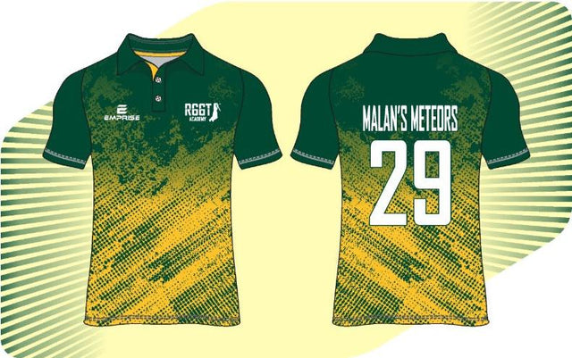 R66T Academy T20 Cricket Shirt - Malan's Meteors