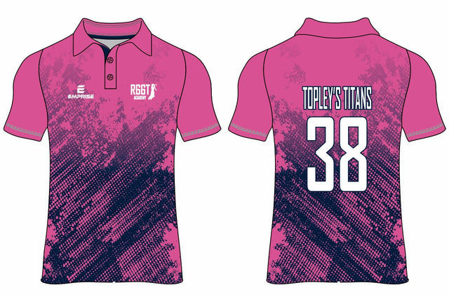 R66T Academy T20 Cricket Shirt - Topley's Titans