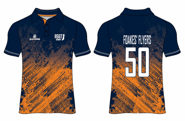 R66T Academy T20 Cricket Shirt - Foakes' Flyers