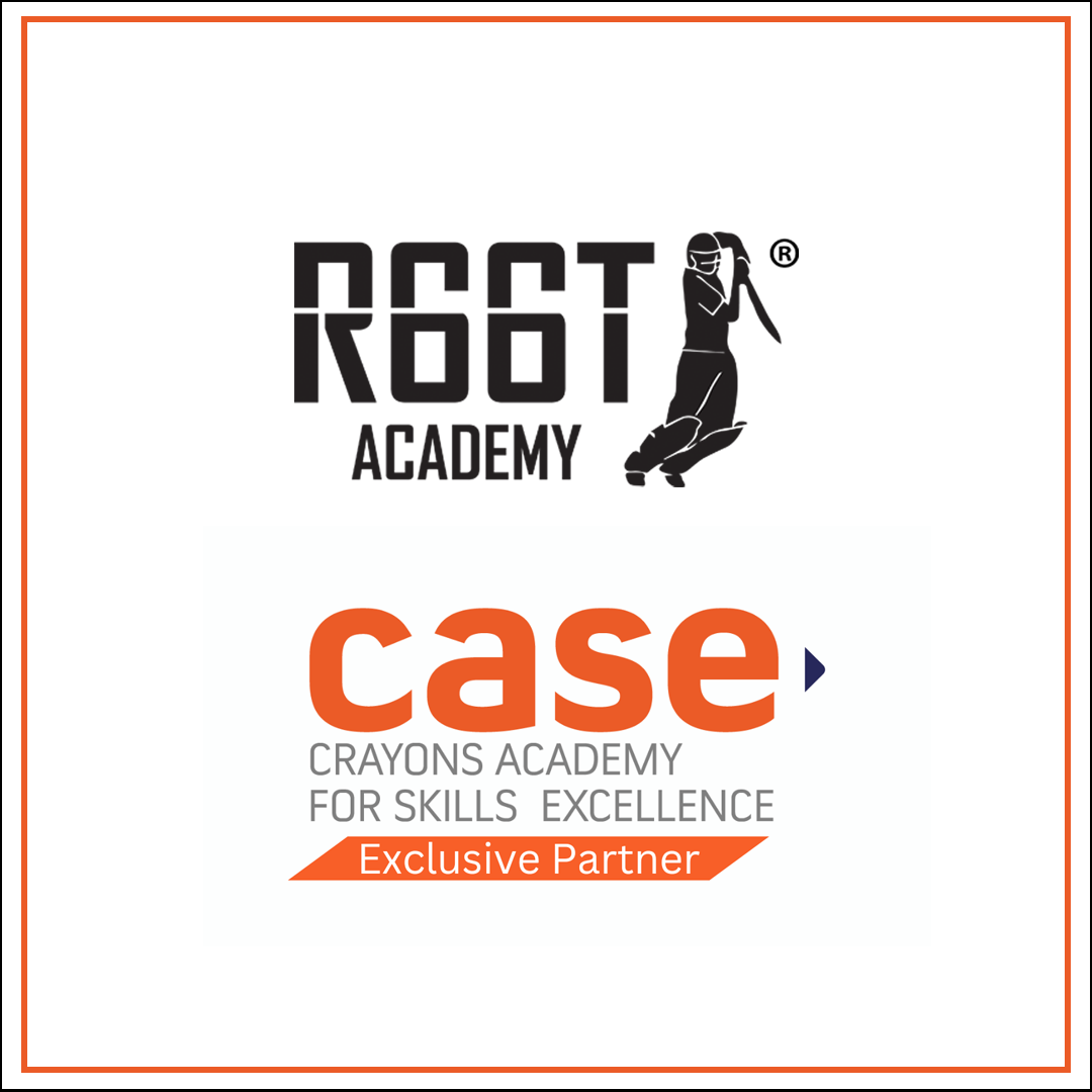 R66T Academy logo and Crayon Academy for Skills Excellence logo on a white background with a boarder