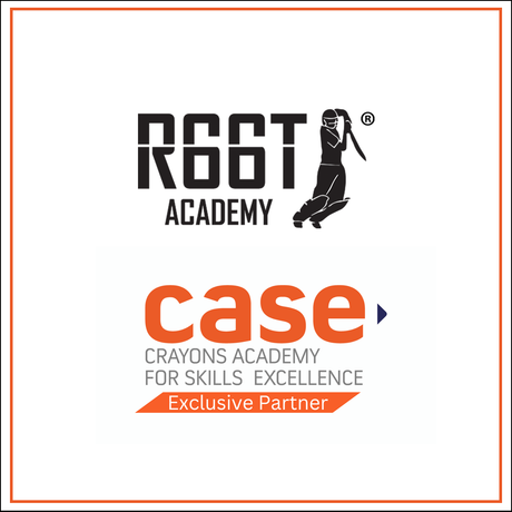 R66T Academy logo and Crayon Academy for Skills Excellence logo on a white background with a boarder