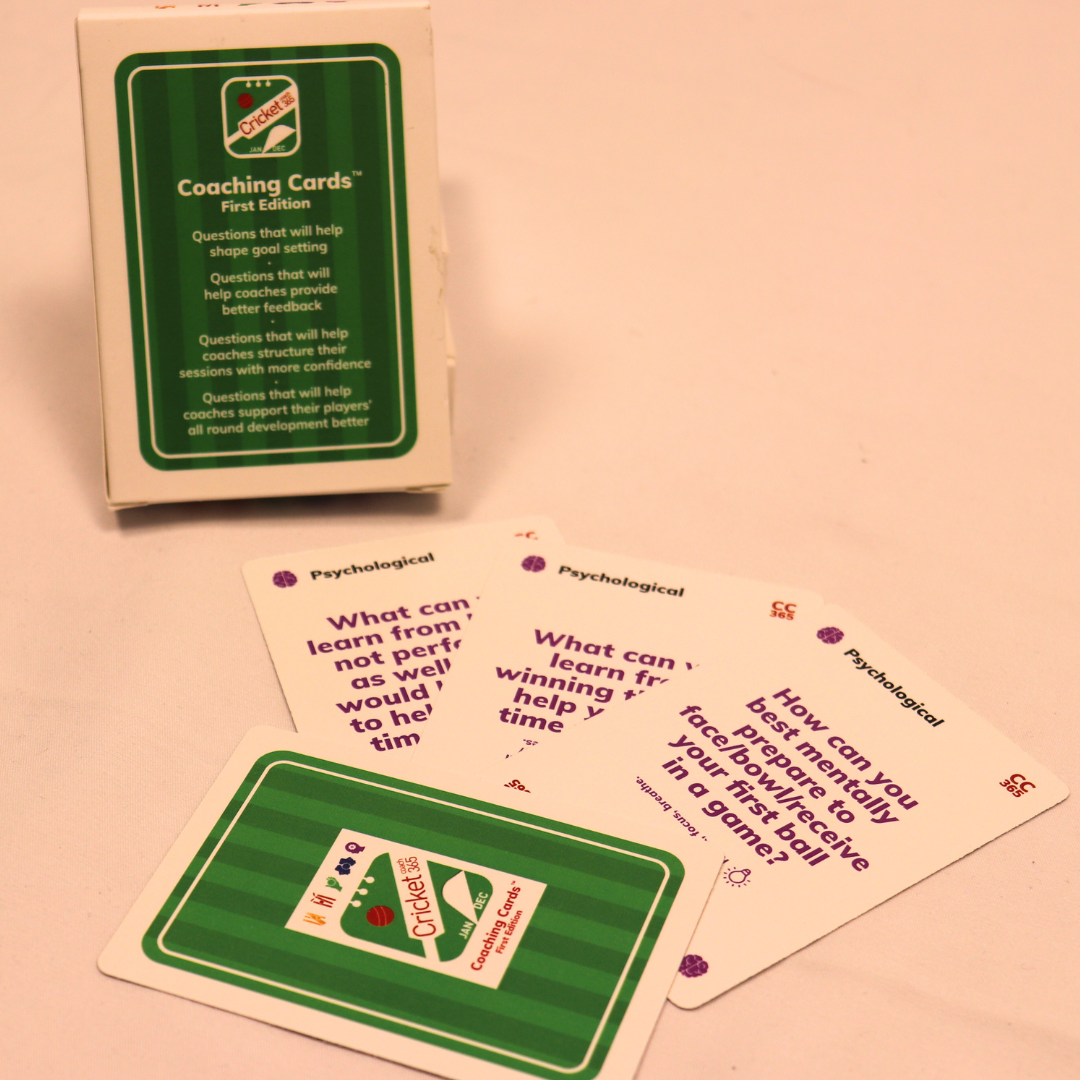 Cricket Coach 365 Coaching Cards