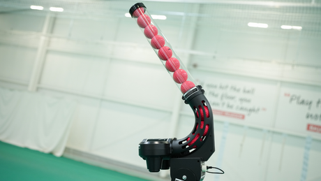 Ball Launcher side close up