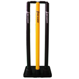 R66T Academy Cricket Stumps - Rubber Cricket Stumps (yellow)