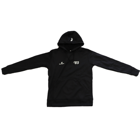 R66T Academy Adult Black Cricket Hoodie