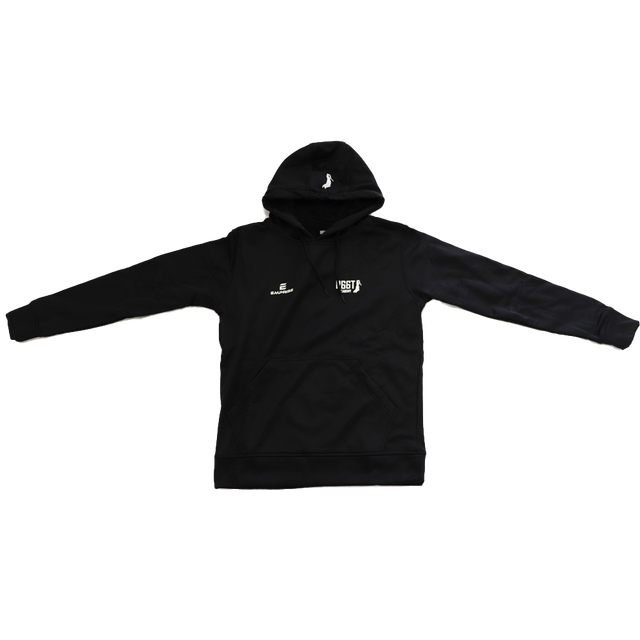R66T Academy Junior Black Cricket Hoodie